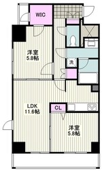 プラウドフラット鶴見Iの物件間取画像